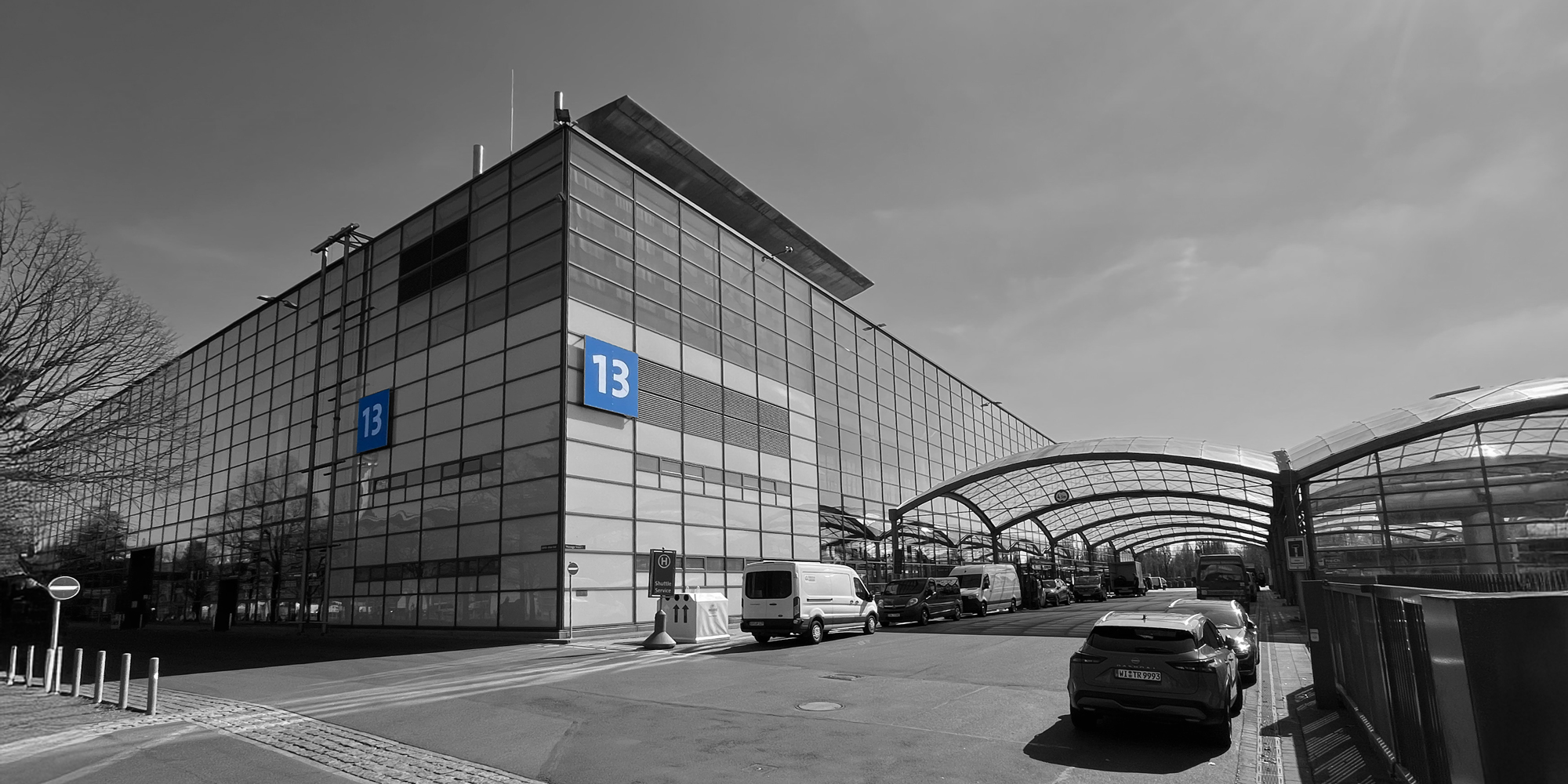 Halle 13 Hannover Messe Außenansicht