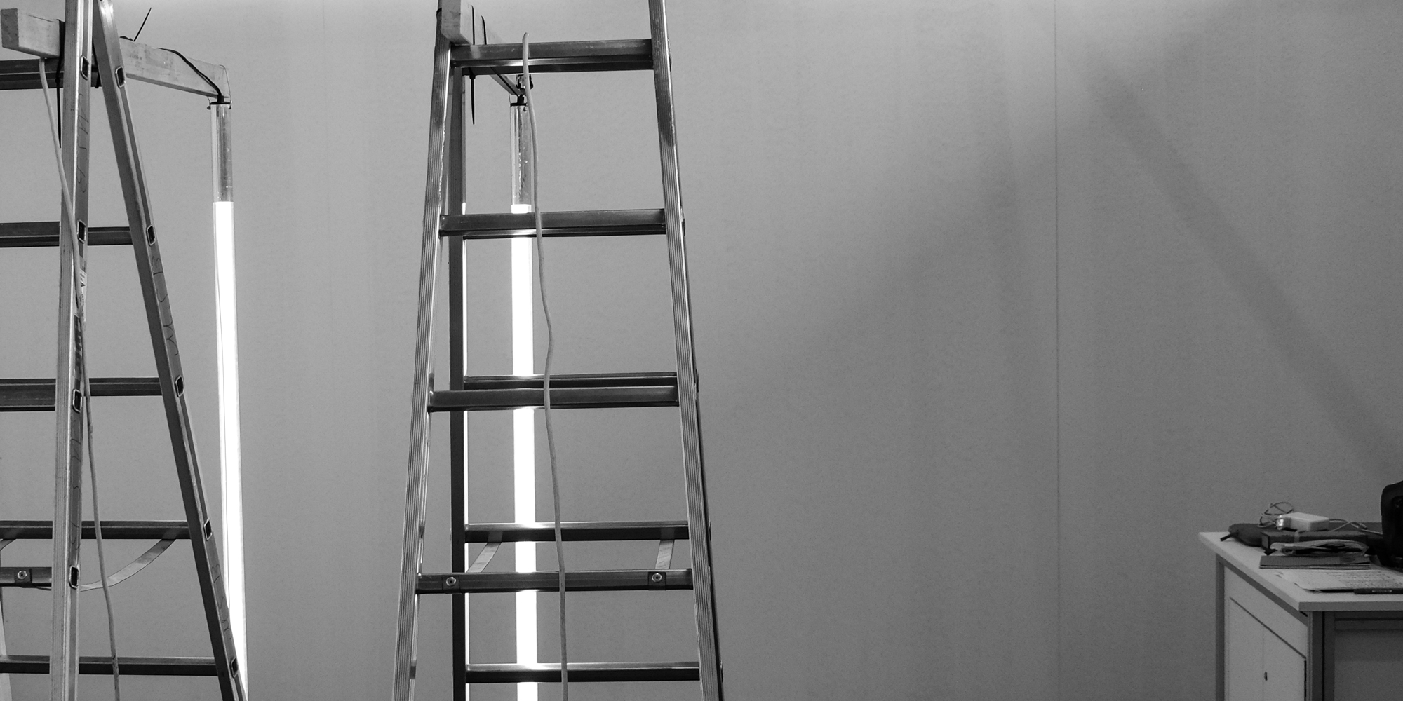 Halle 13 improvisiertes Studio