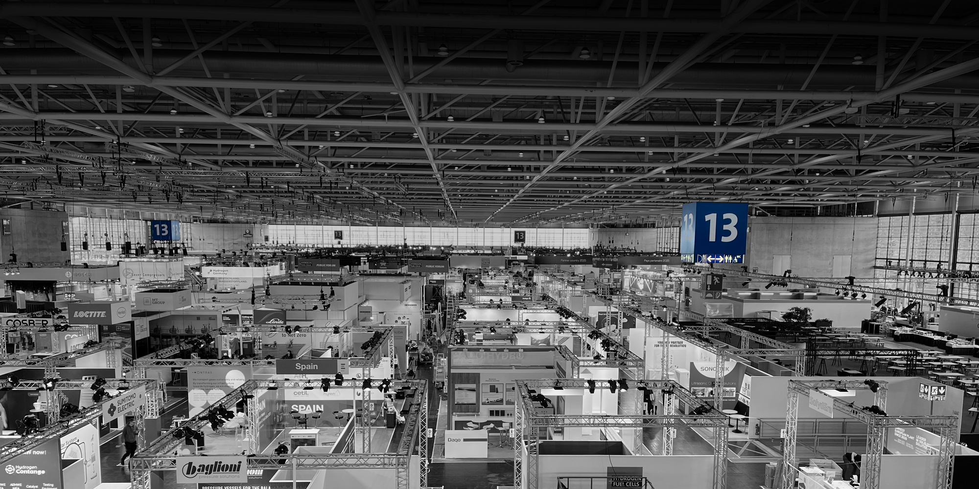 Halle 13 Hannover Messe Innenansicht